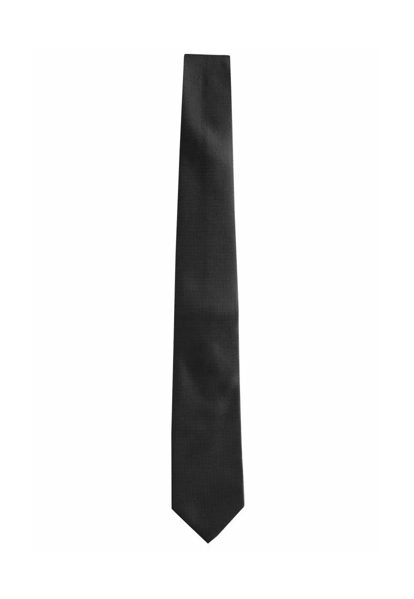 REGULAR - TEXTURED - Krawatte - black