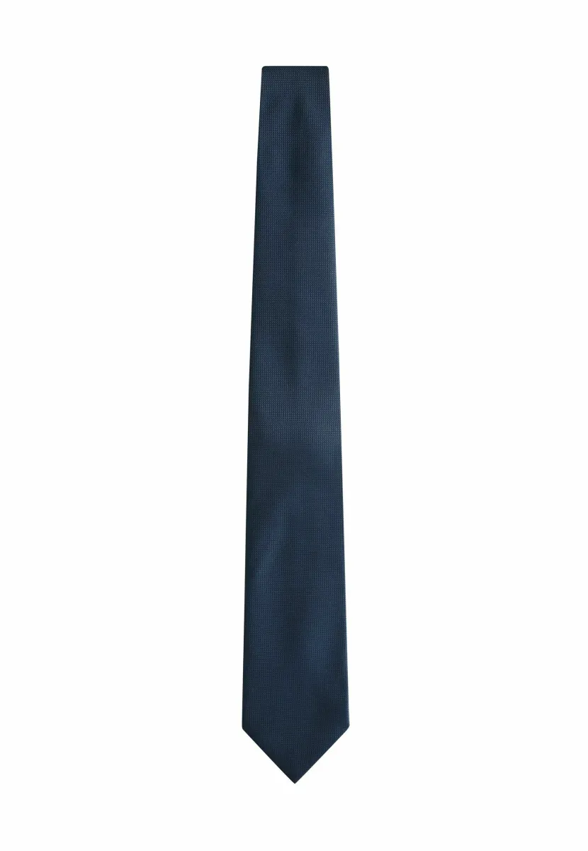 REGULAR - TEXTURED - Krawatte - navy blue