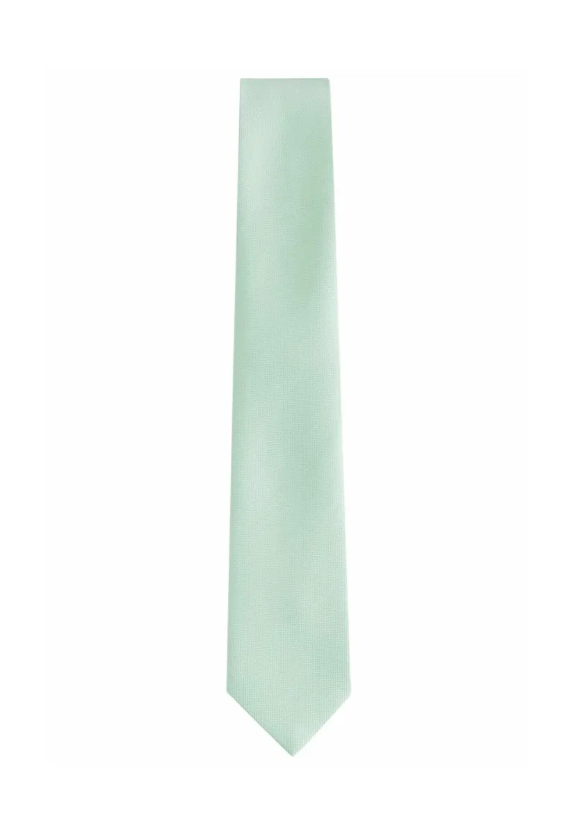 REGULAR - TEXTURED - Krawatte - sage green