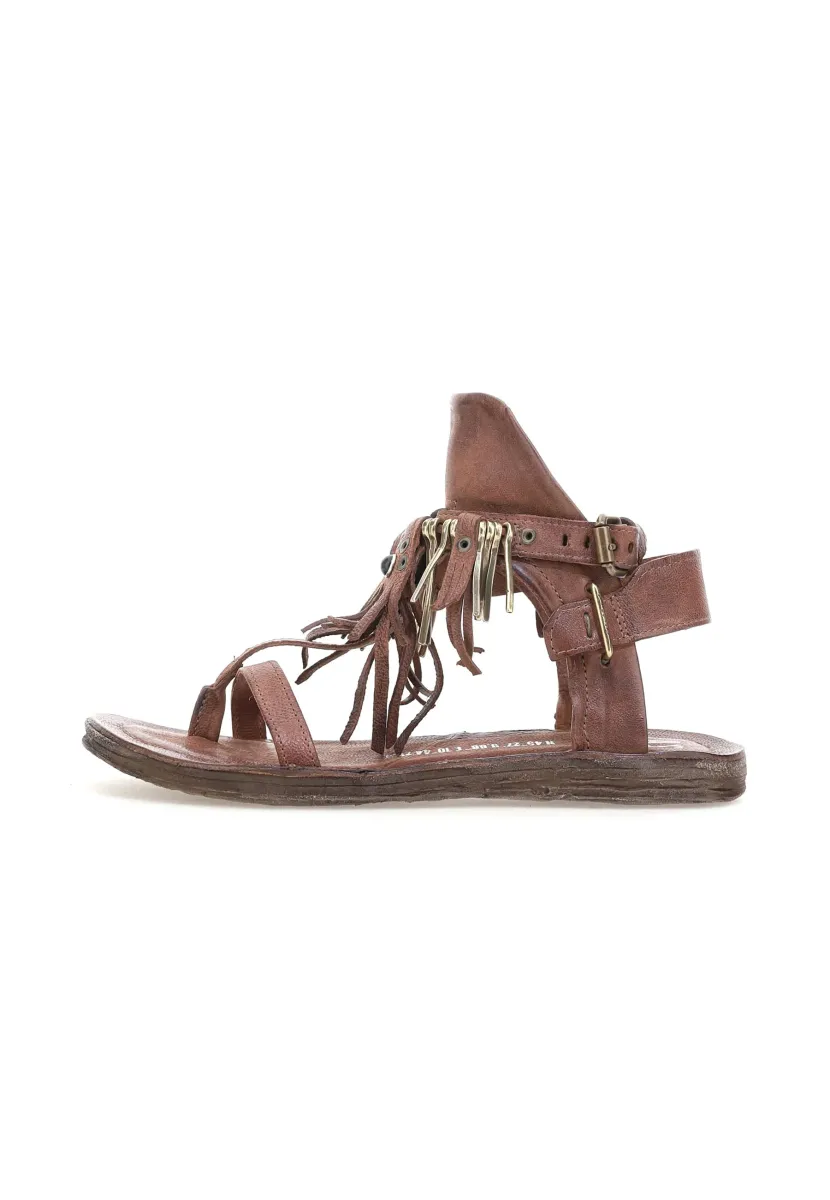 REINA - Riemensandalette - cognac color