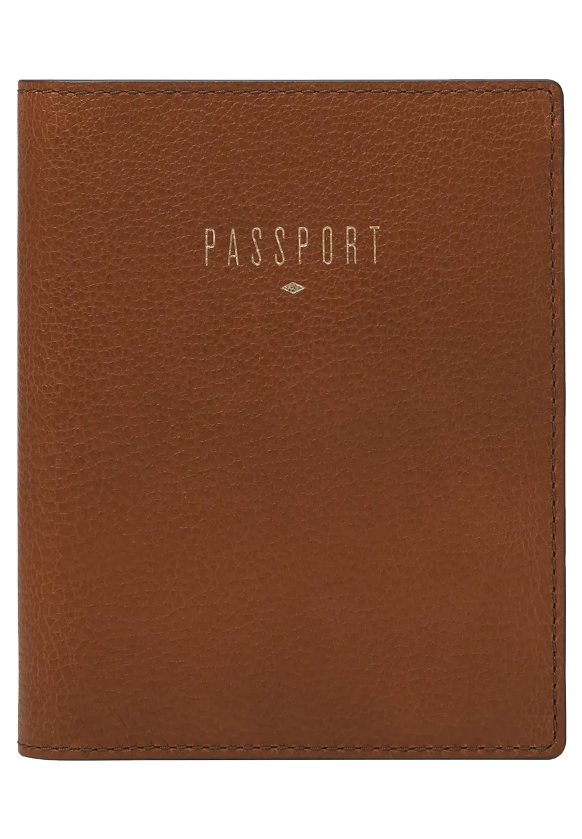 Reisepassetui - brown