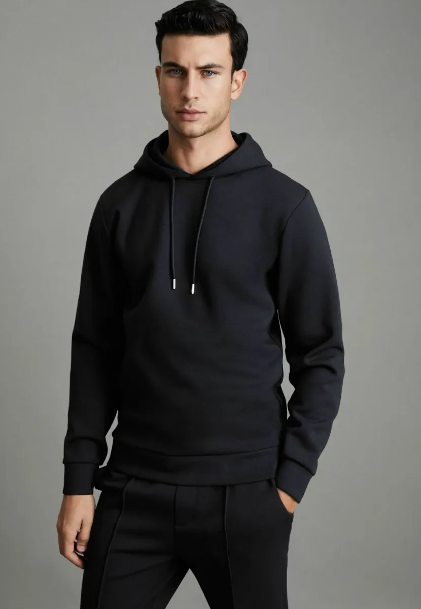 REISS - Kapuzenpullover - navy blue