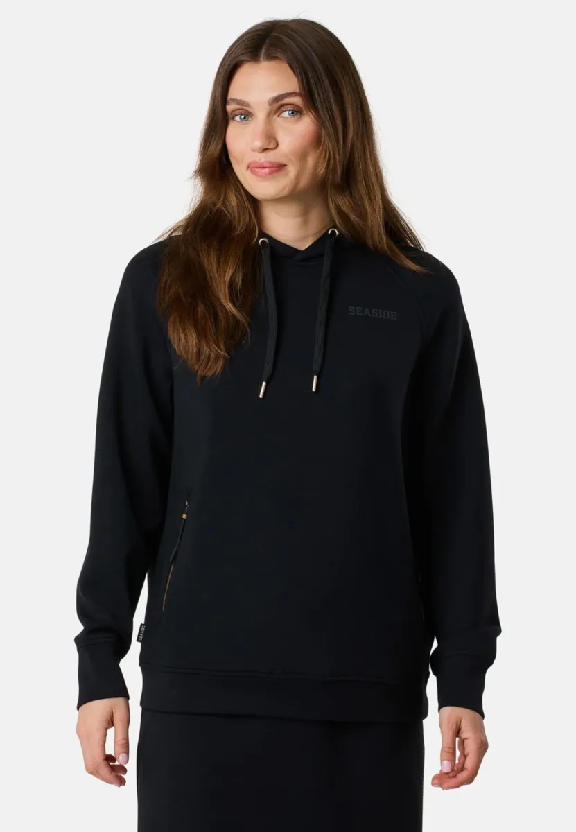 Relax W - Kapuzenpullover - black