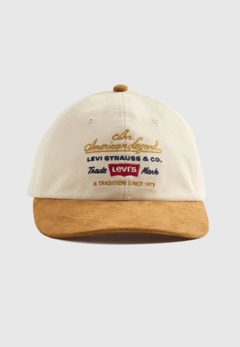 RELAXED DAD GRAPHIC UNISEX - Cap - ecru