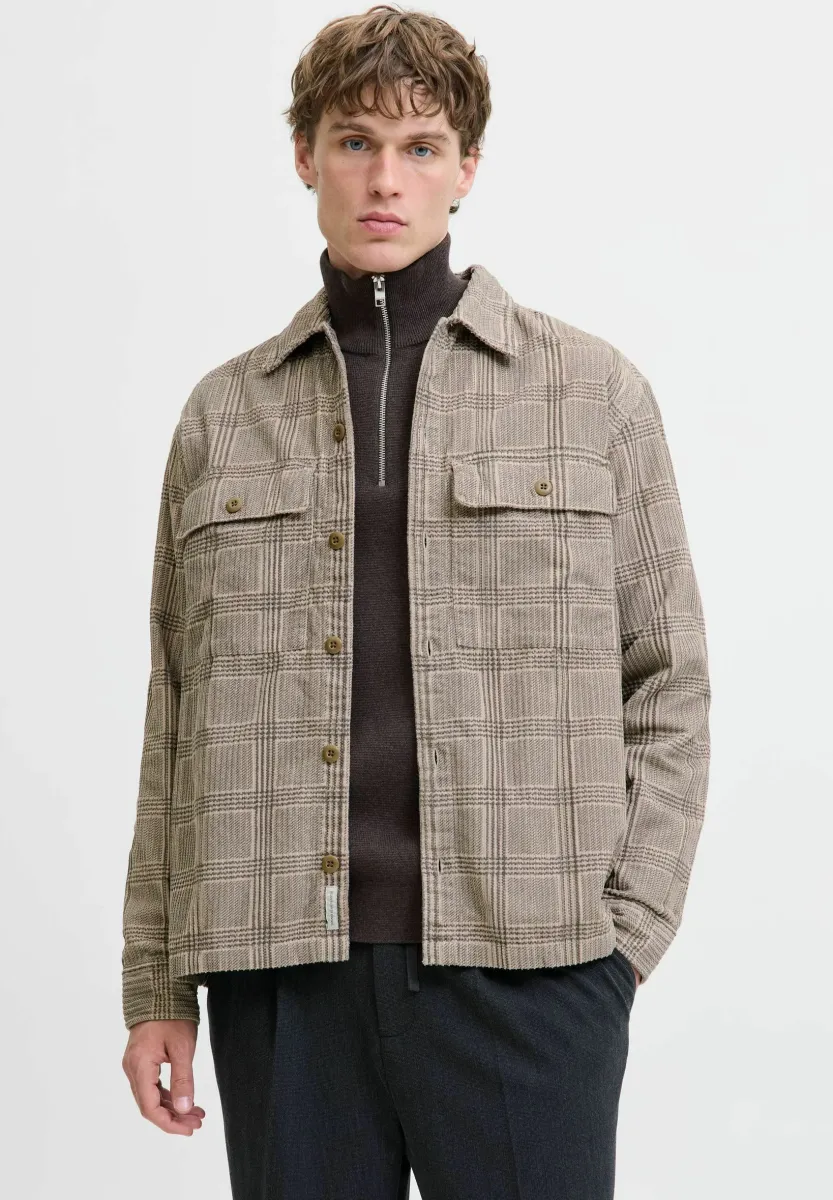 RELAXED FIT - Hemd - brindle