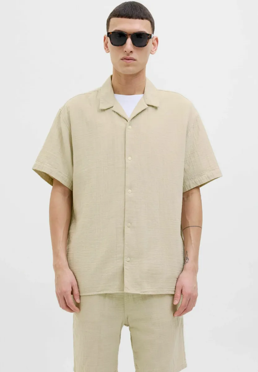 RELAXED FIT - Hemd - safari
