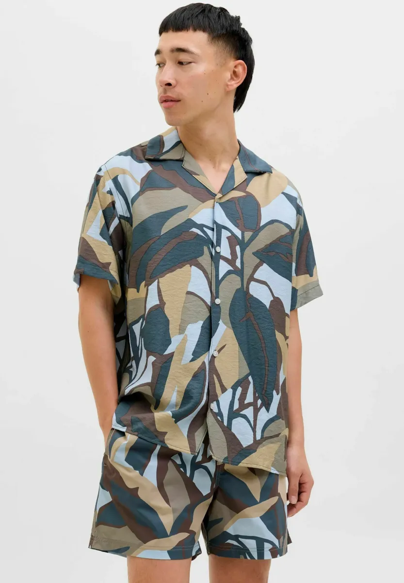 RELAXED FIT - Hemd - silver sage