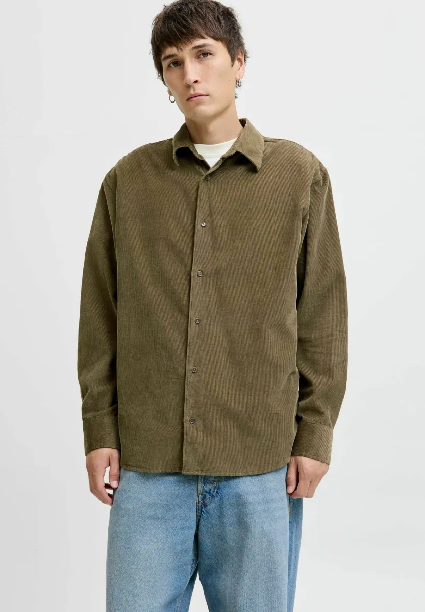 RELAXED FIT - Hemd - stone gray