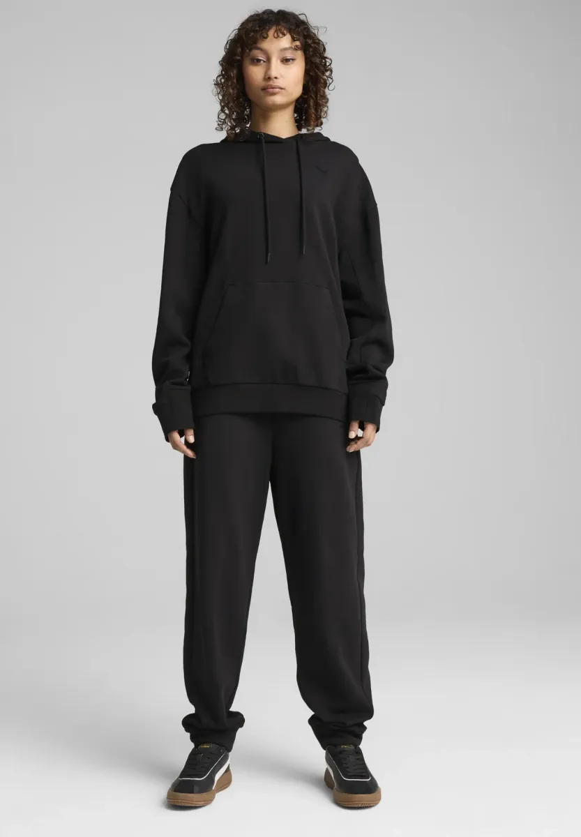 RELAXED FIT - Kapuzenpullover - black