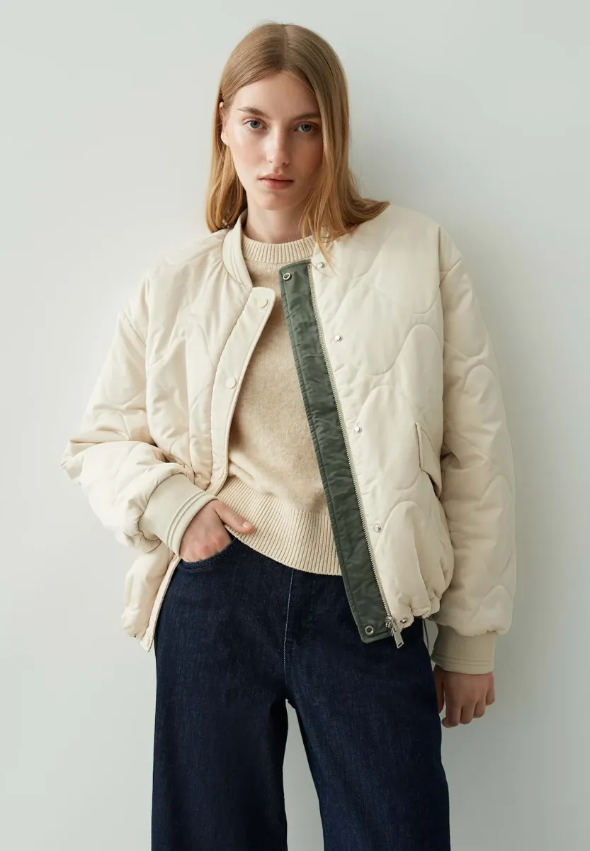 RELAXED FIT REVERSIBLE - Übergangsjacke - natural glaze