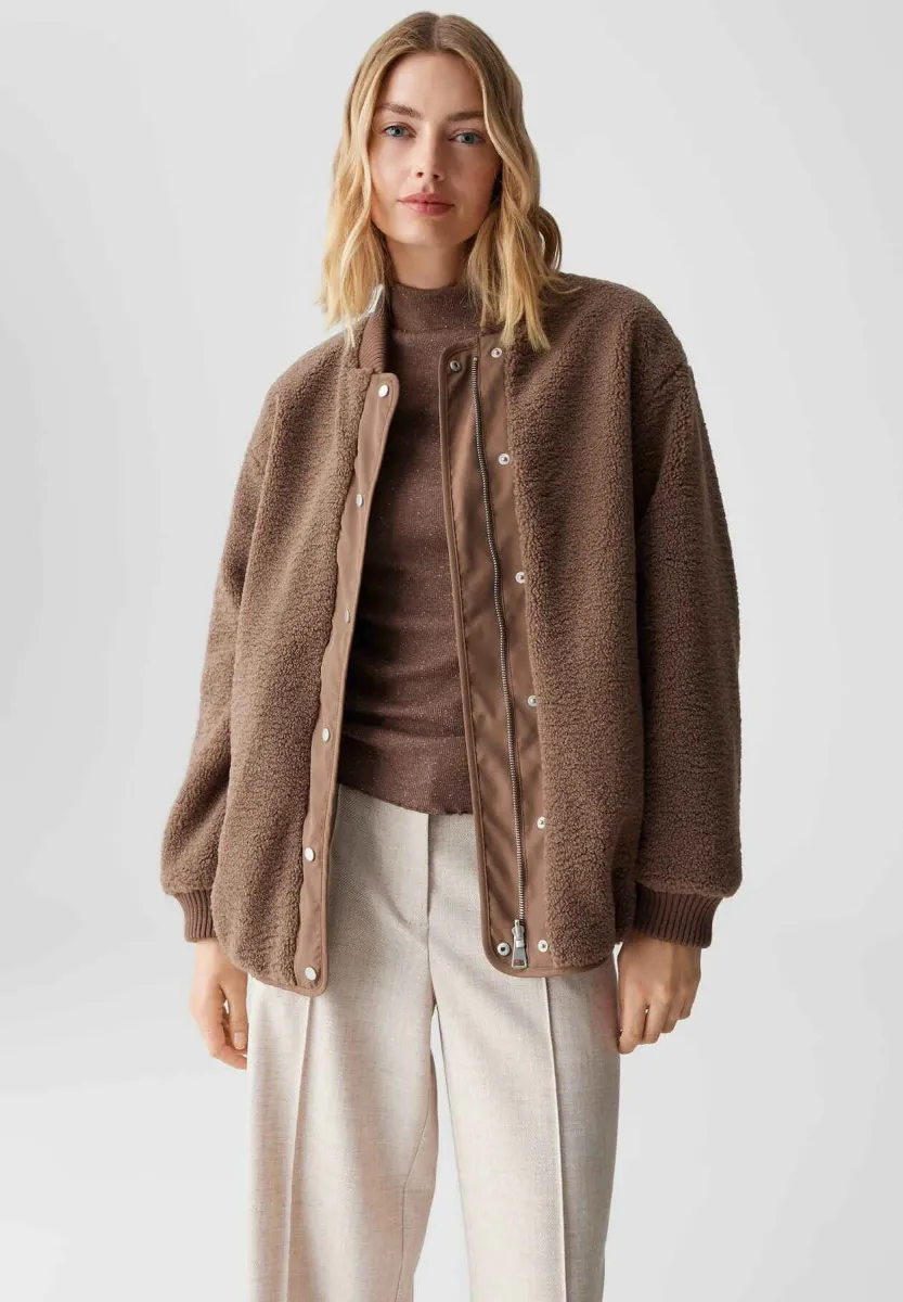 RELAXED FIT REVERSIBLE - Bomberjacke - cocoa