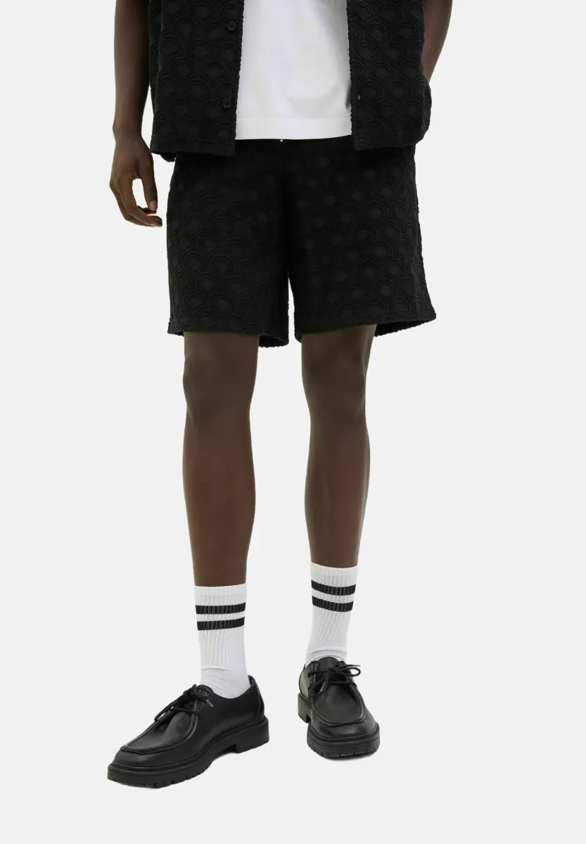 RELAXED FIT  - Shorts - black