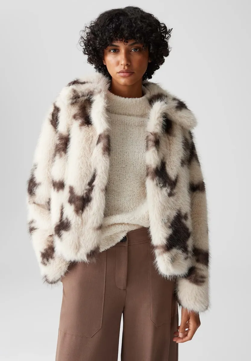 RELAXED FIT STRAIGHT CUT - Winterjacke - macadamia