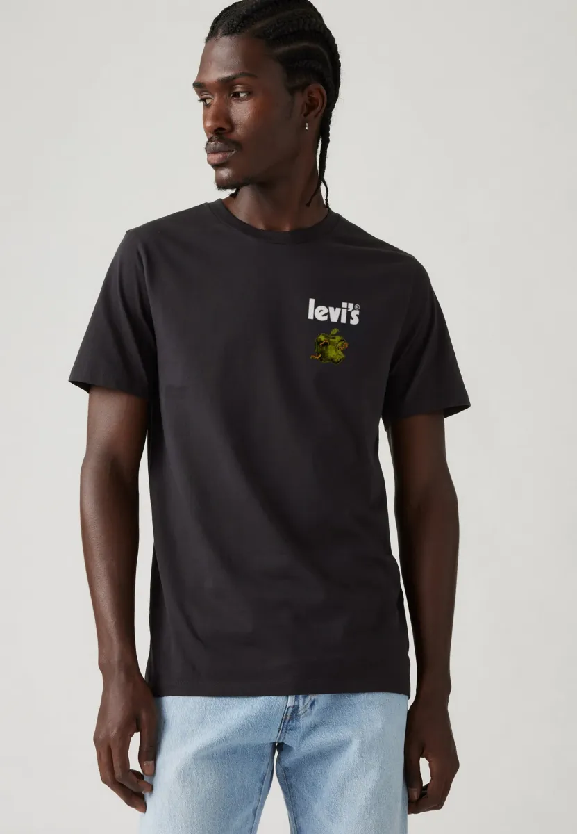 RELAXED FIT TEE - T-Shirt print - Black