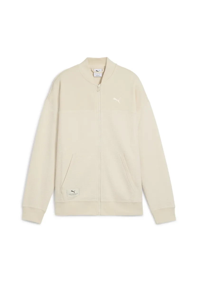 RELAXED FULL ZIP JACKET - Sweatjacke - alpine snow