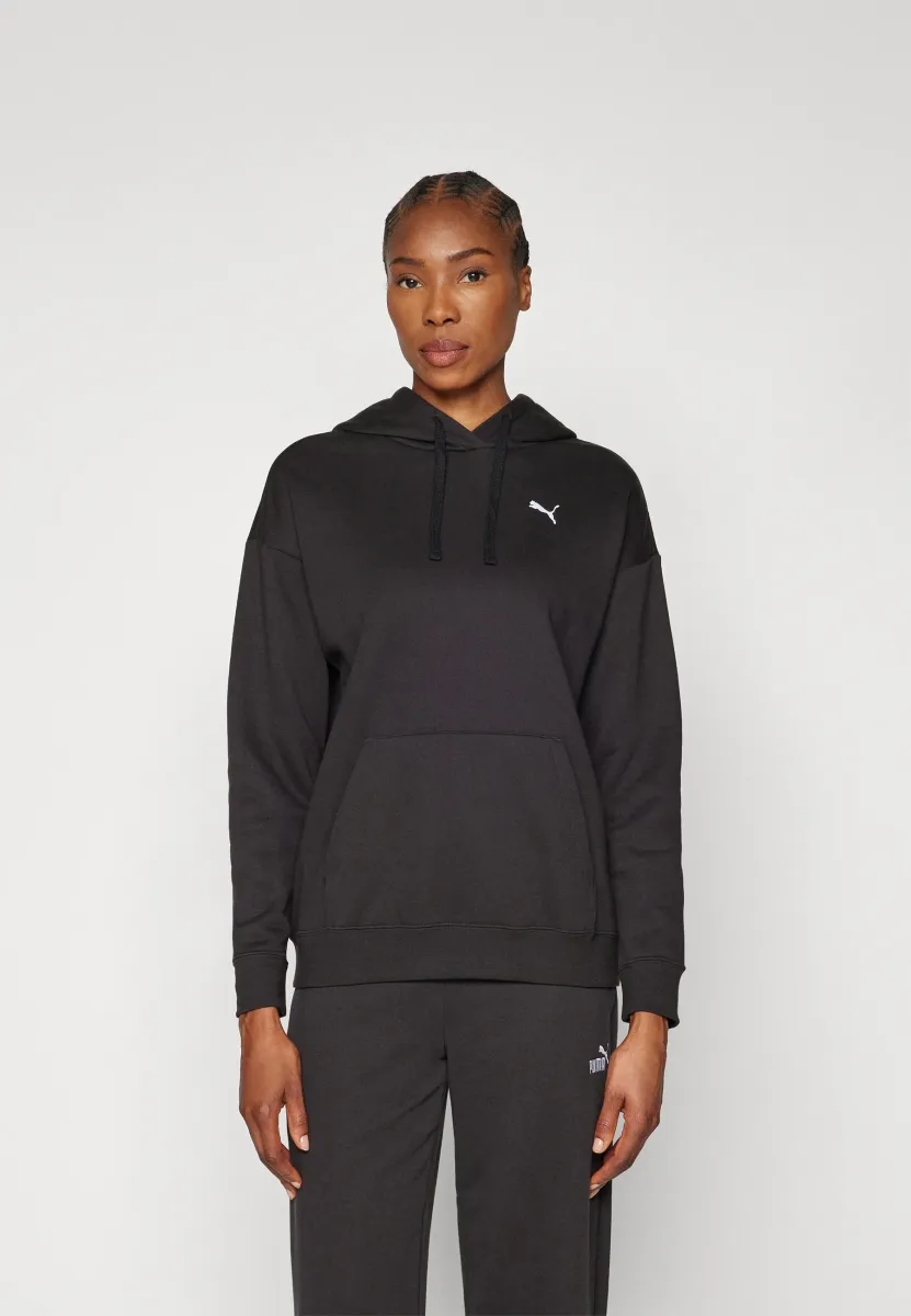 RELAXED HOODIE  - Kapuzenpullover - black