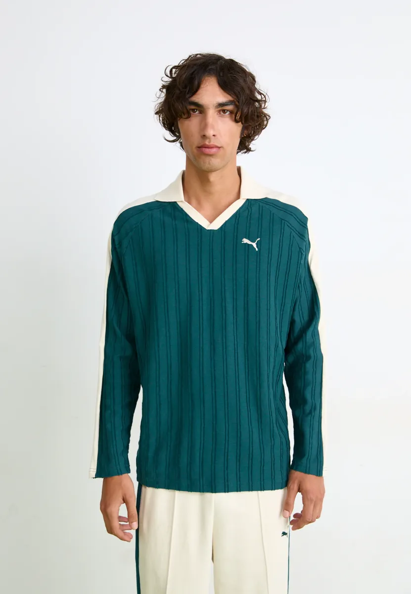 RELAXED LONG SLEEVE - Langarmshirt - green terrain