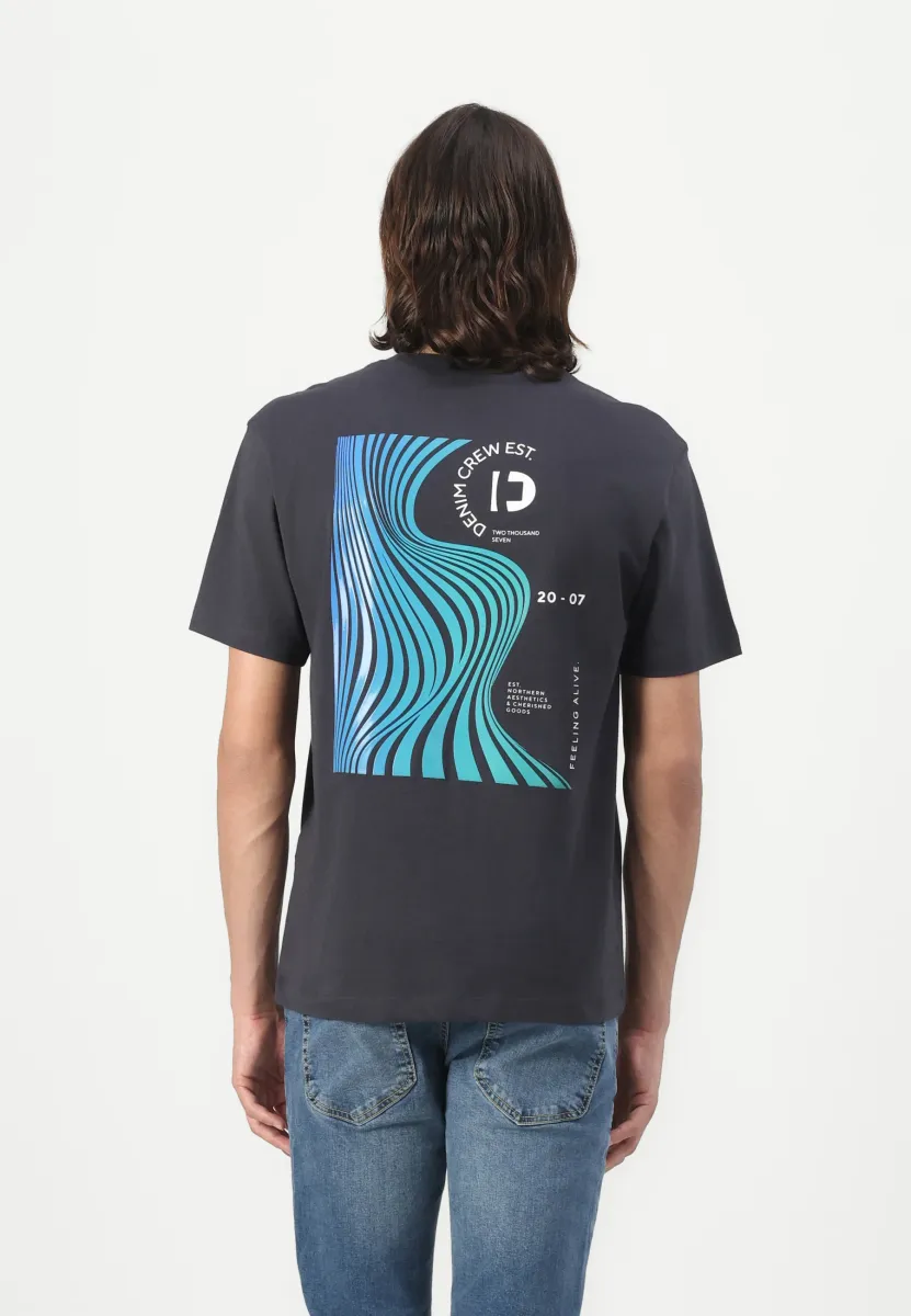 RELAXED PHOTO PRINT  - T-Shirt print - coal grey