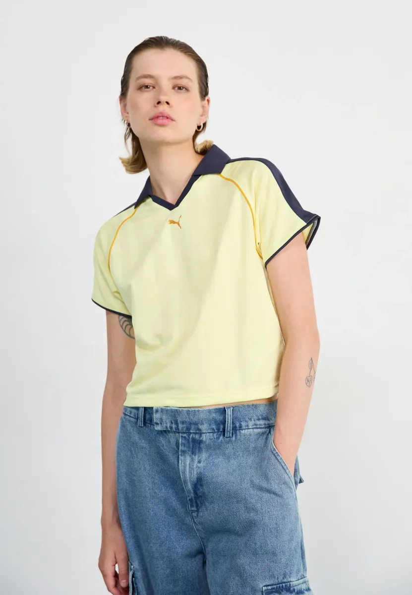 RELAXED - Poloshirt - gold moon
