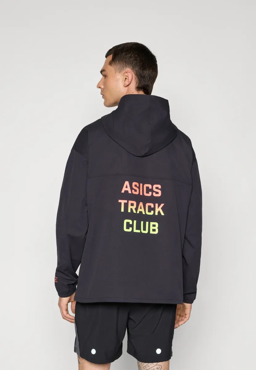 RELAXED PULLOVER JACKET - Laufjacke - performance black