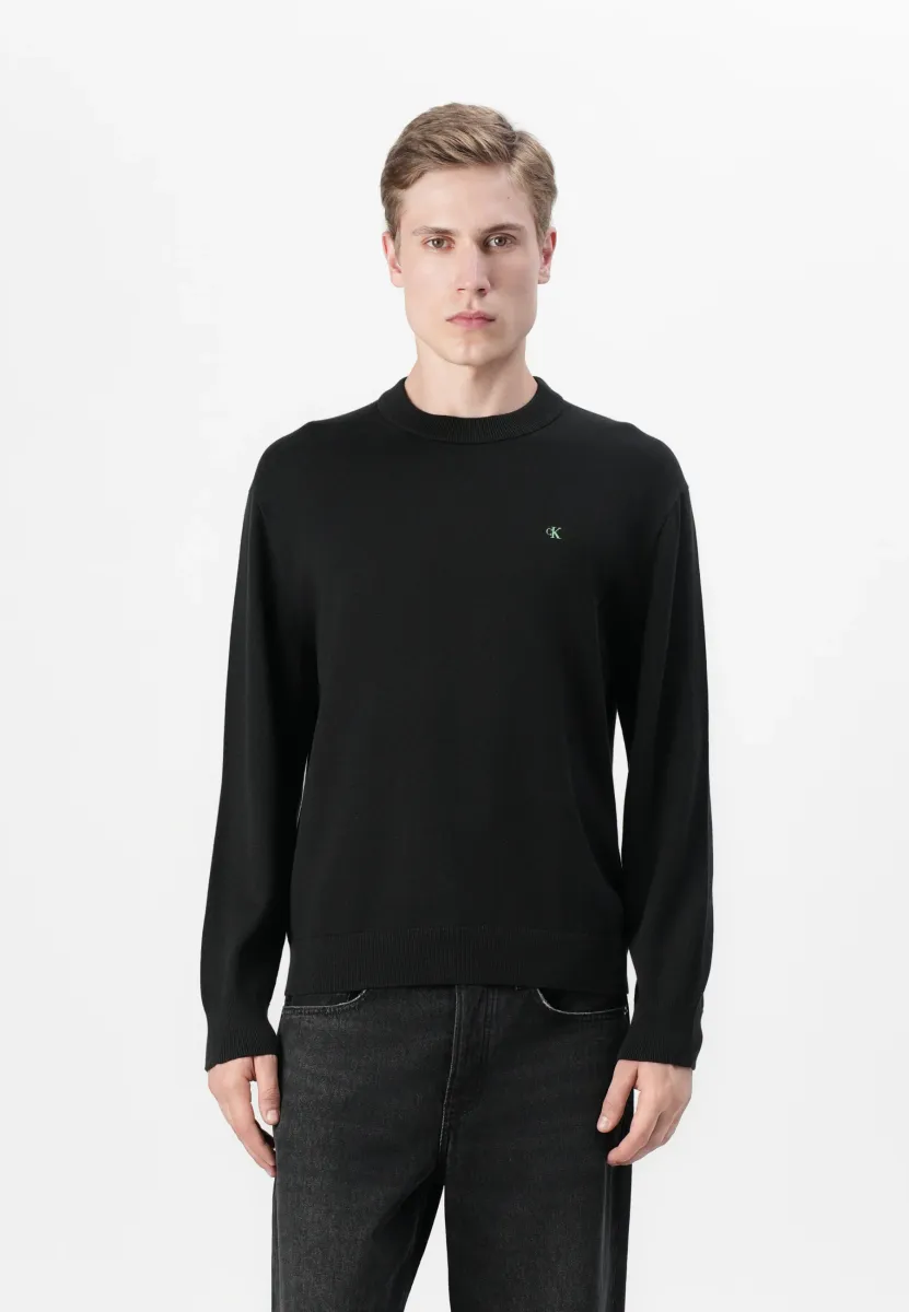 RELAXED  - Strickpullover - black