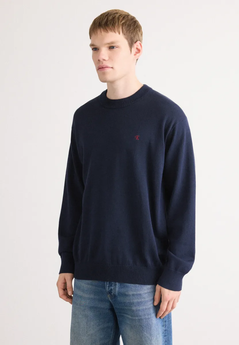RELAXED  - Strickpullover - dark sapphire