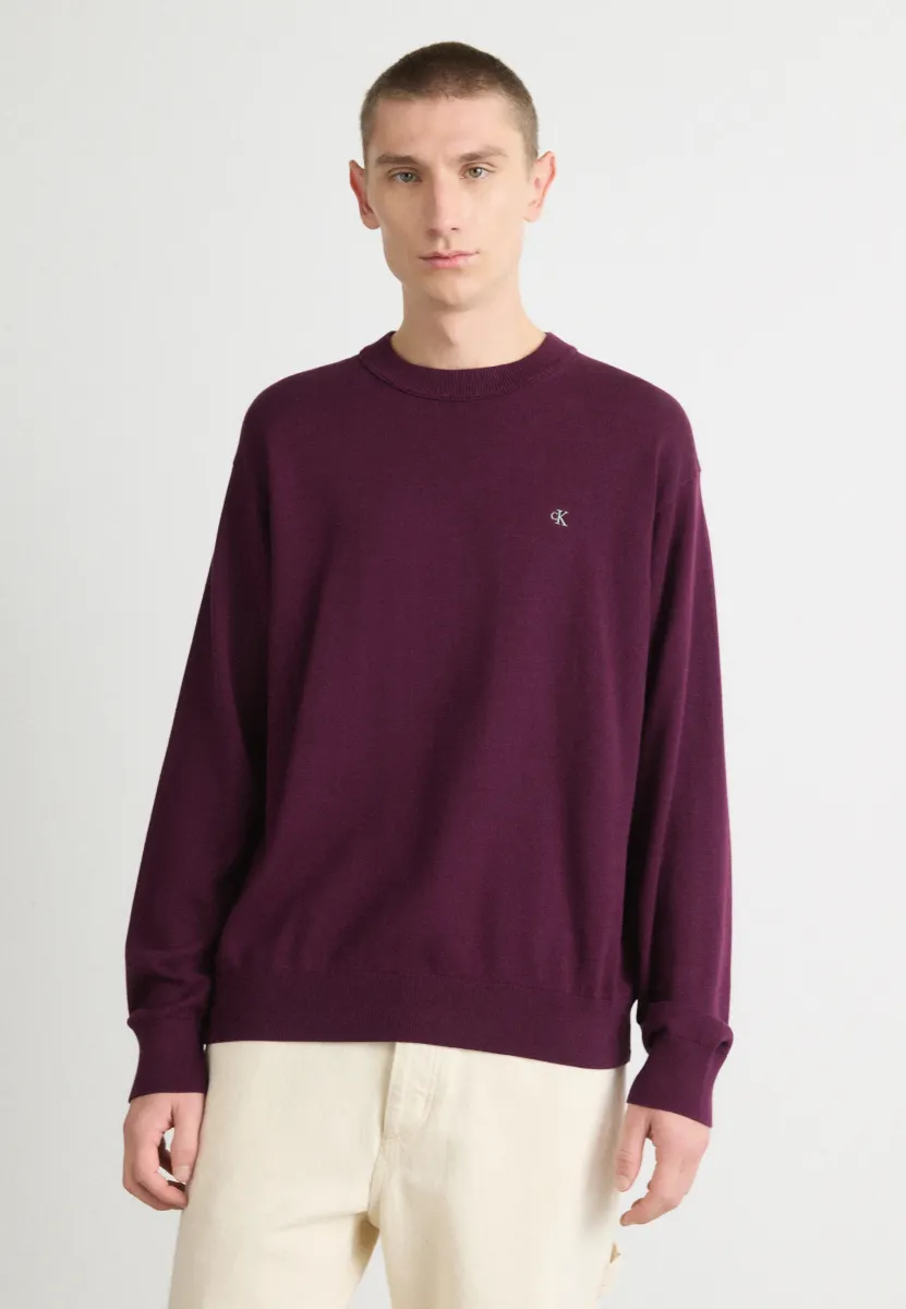 RELAXED  - Strickpullover - passion plum