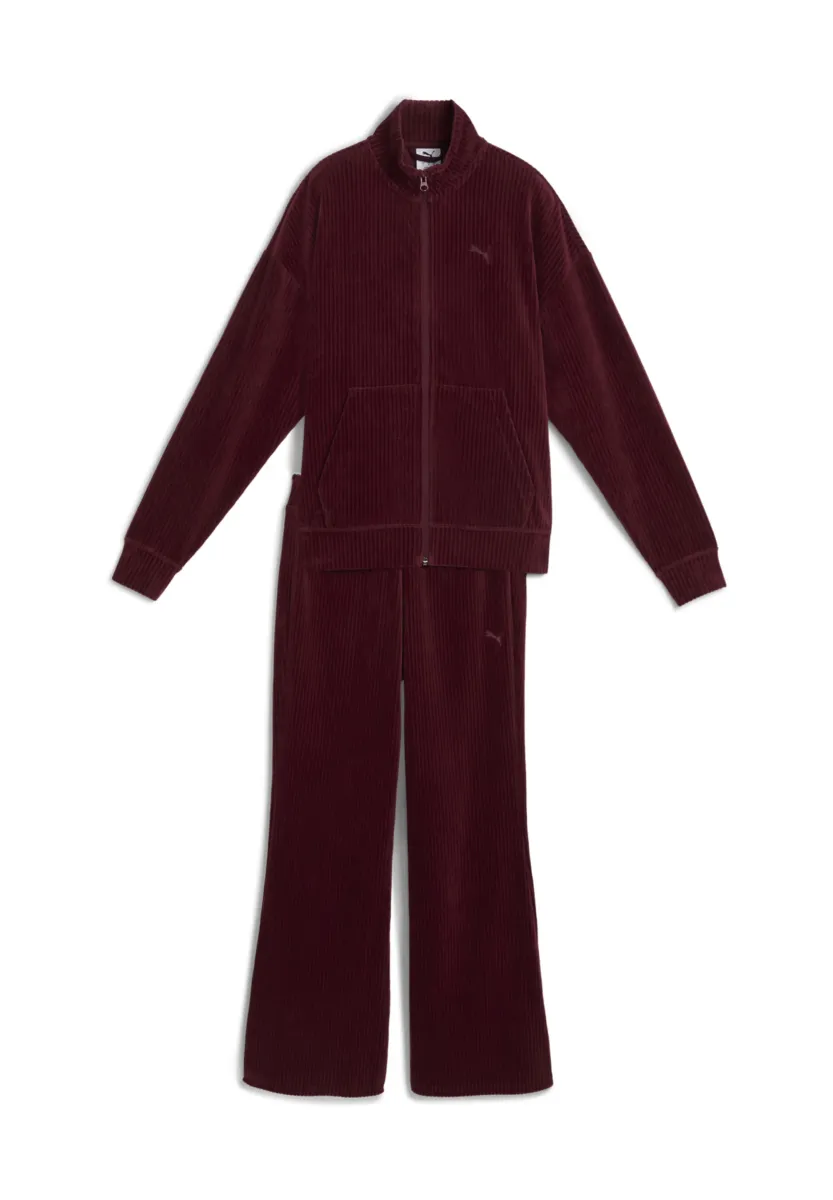 RELAXED SUIT SET - Trainingsanzug - ruby shimmer