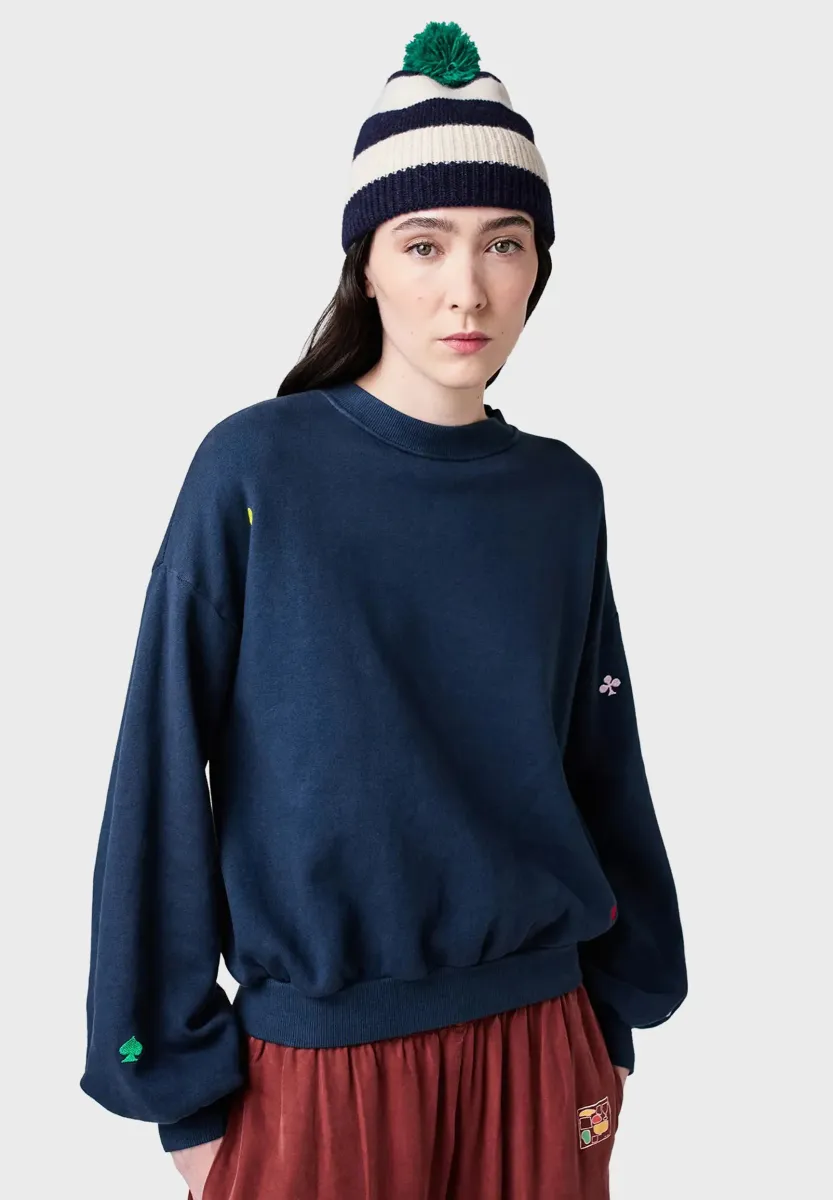RELAXED - Sweatshirt - midnight blue