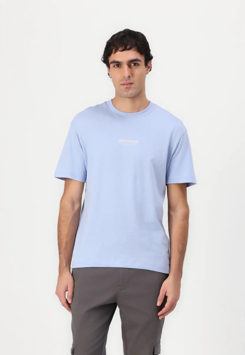 RELAXED - T-Shirt print - brunnera blue