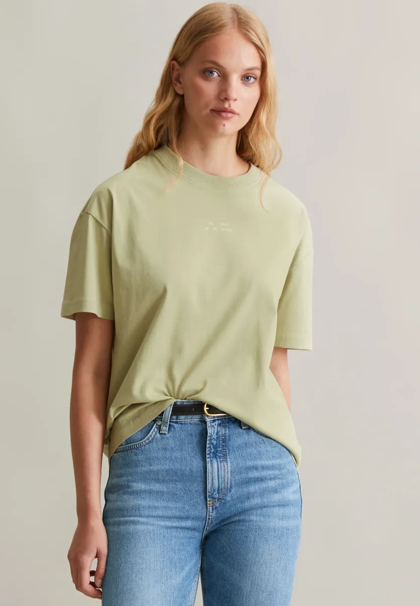 RELAXED  - T-Shirt print - elm green