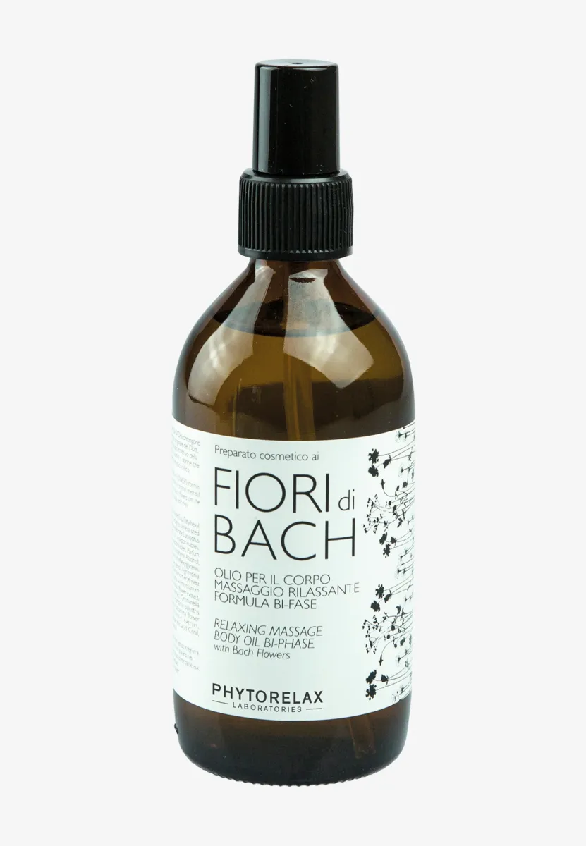 RELAXING MASSAGE BODY OIL BI-PHASE FIORI DI BACH  - Körperöl & Schimmer