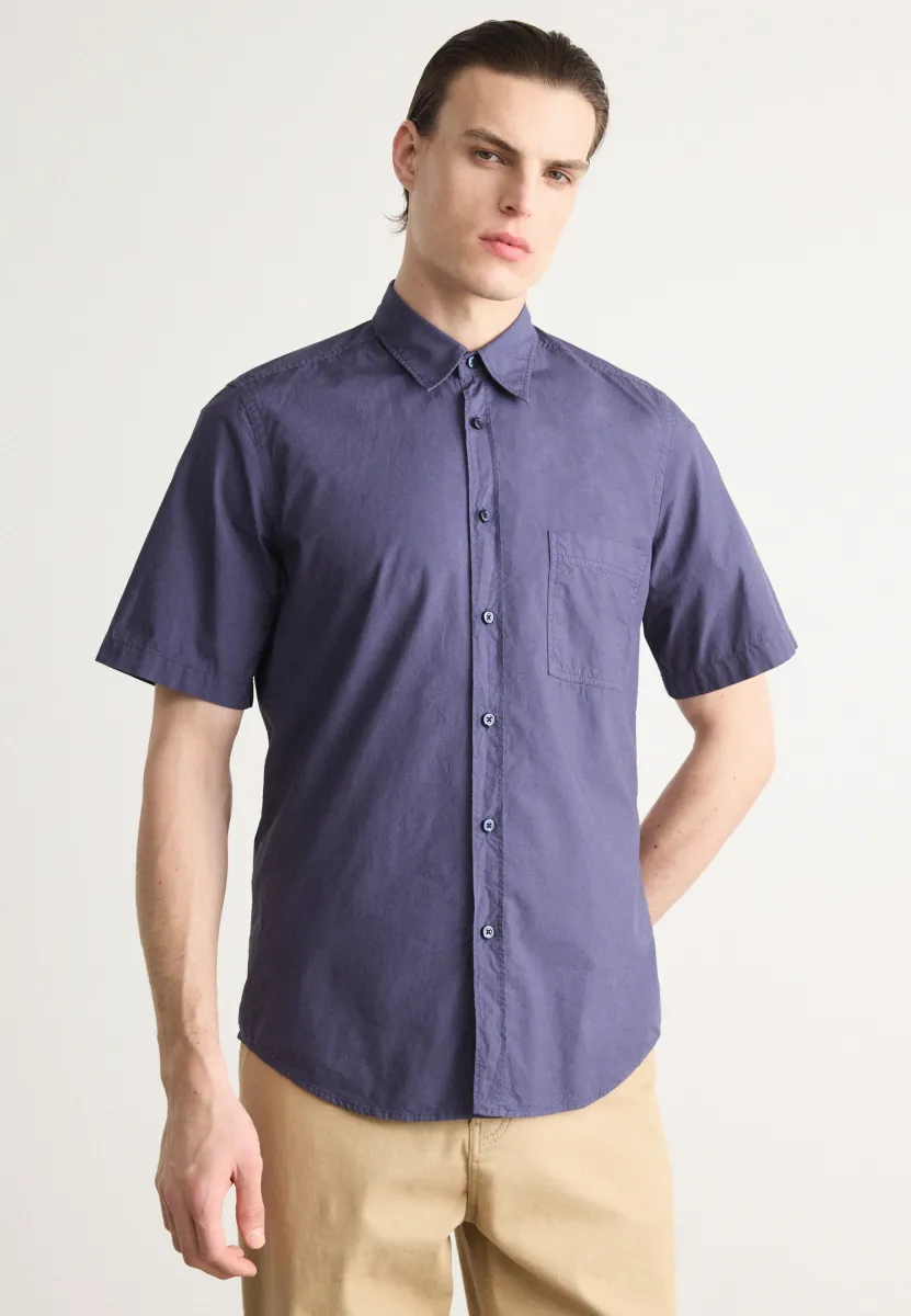 RELEGANT SHORT - Hemd - navy