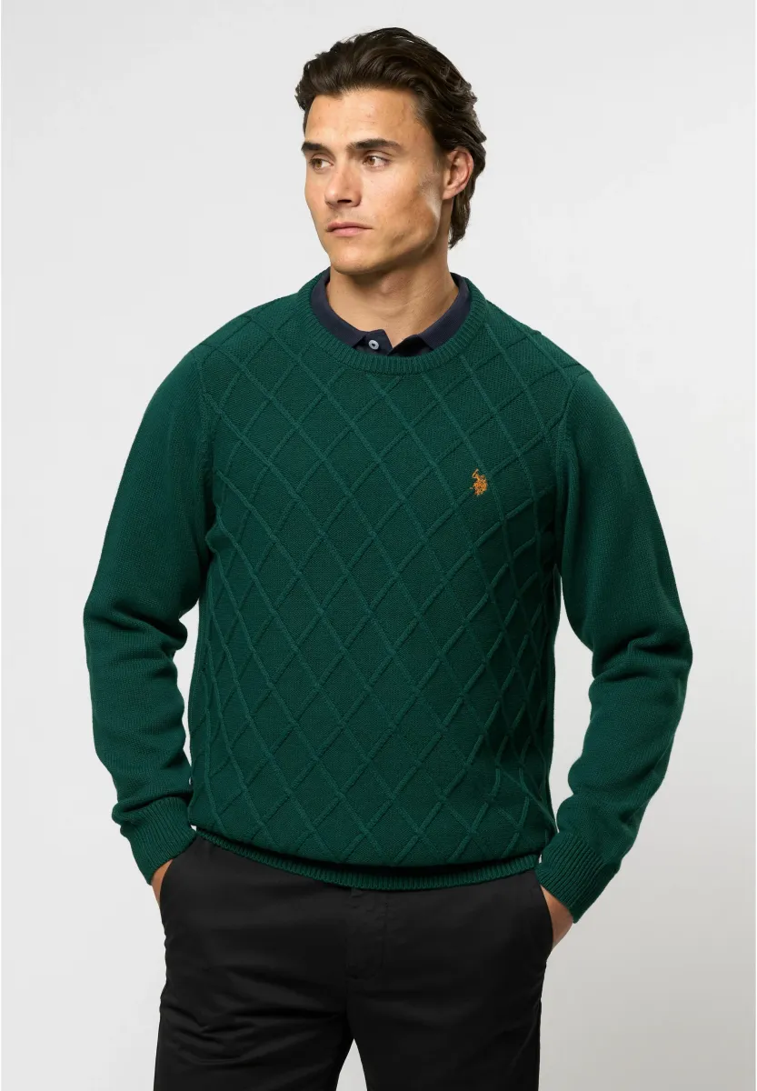 REMY - Strickpullover - rain forest