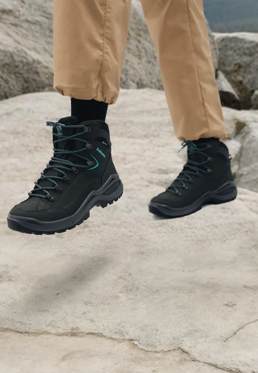 RENEGADE EVO GTX MID - Hikingschuh - asphalt/türkis