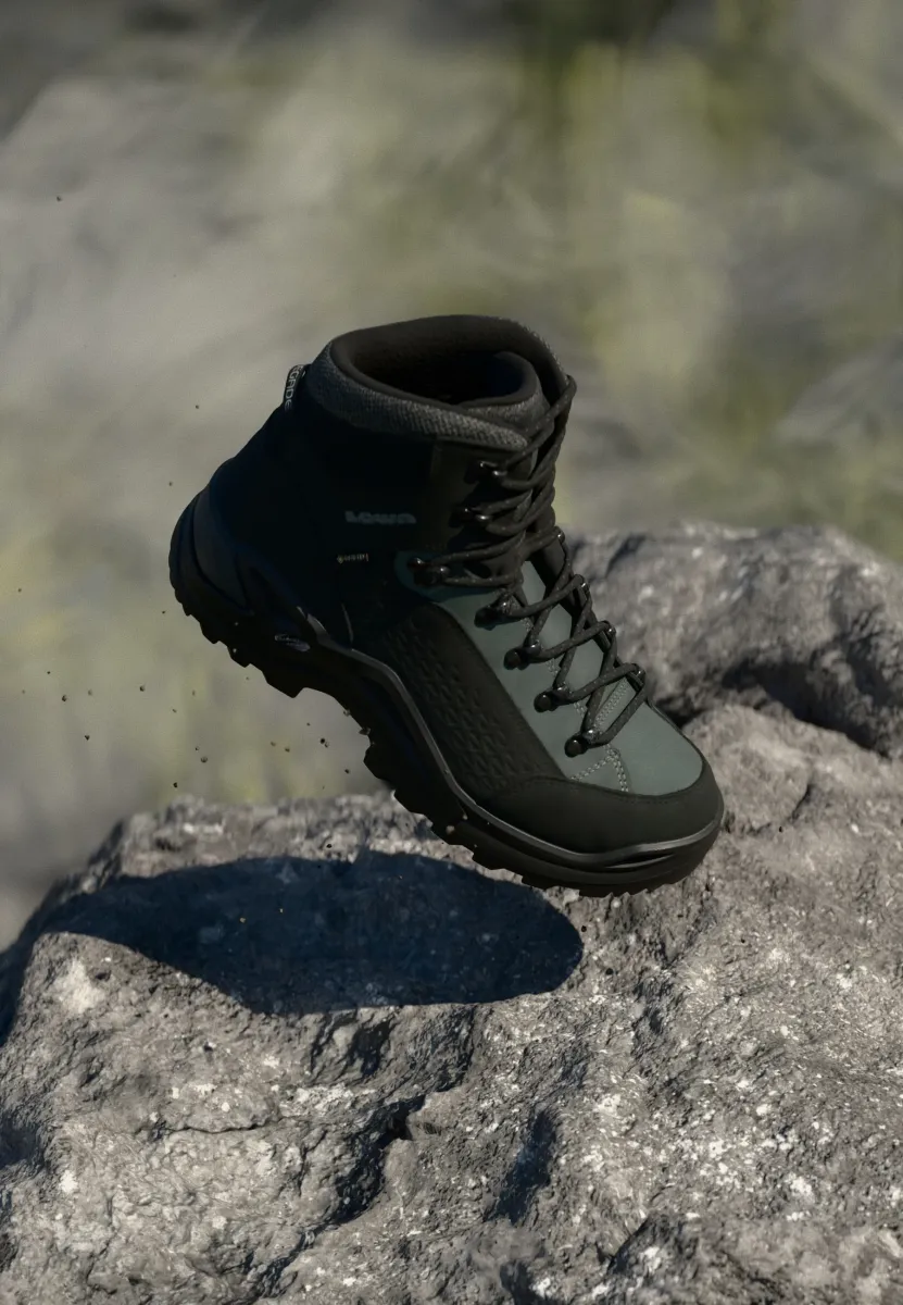 RENEGADE WARM GTX MID - Snowboot/Winterstiefel - schwarz/grau