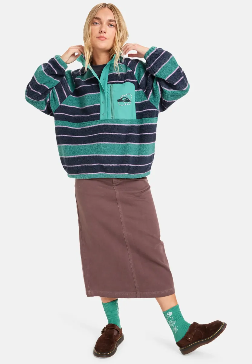 RENEK - Fleecepullover - deep sea strp renek