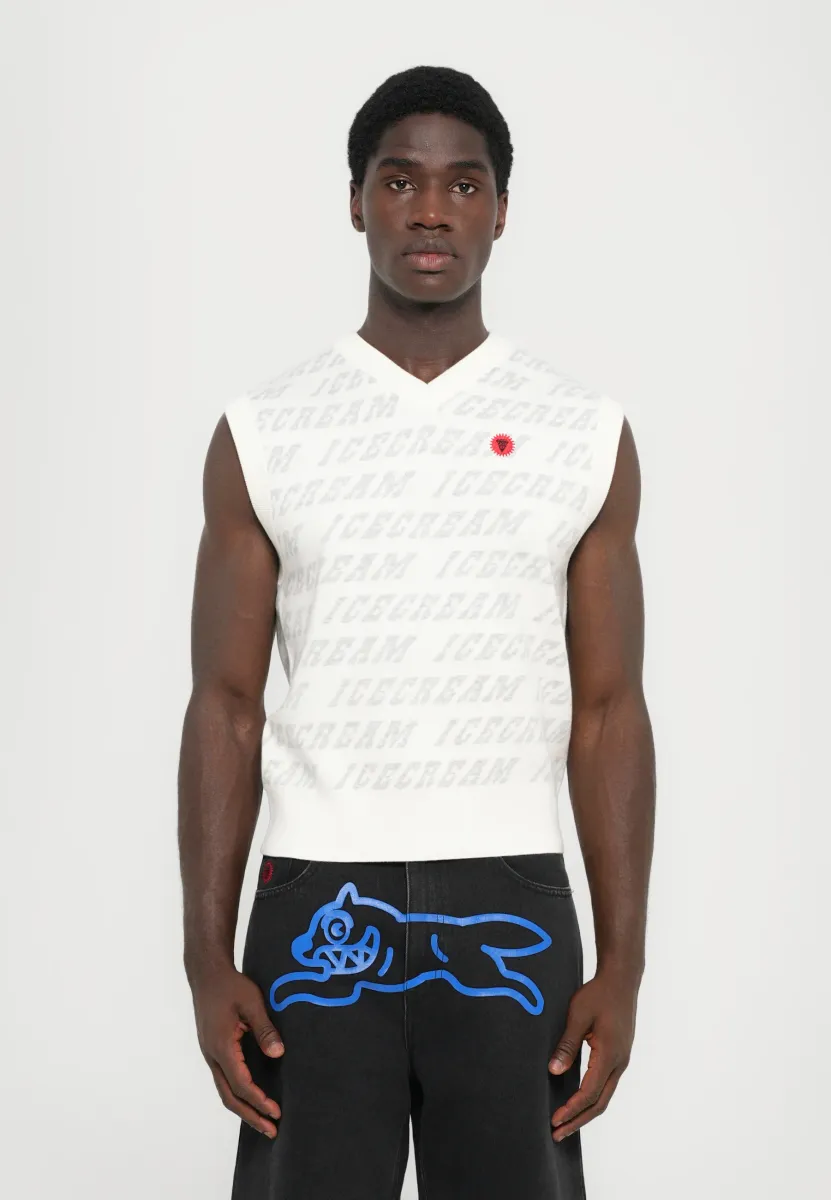 REPEAT LOGO VEST - Weste - grey