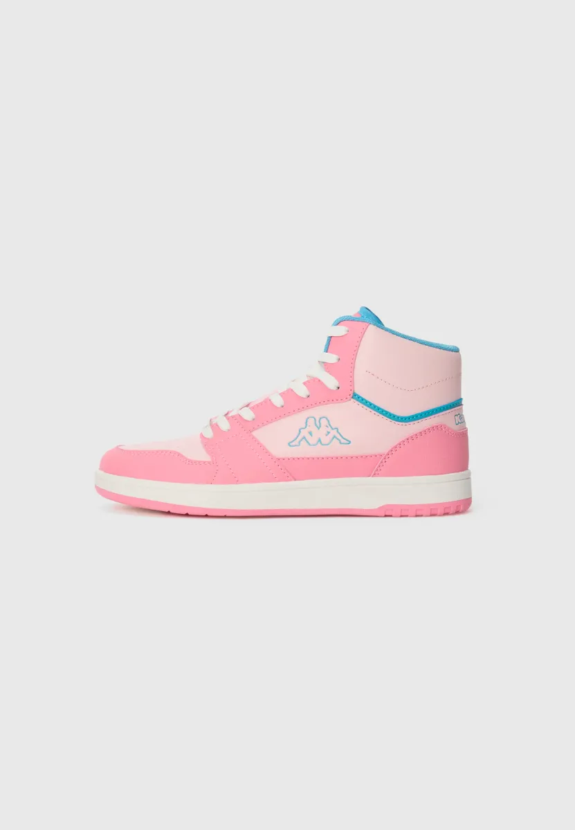 RERNAL UNISEX - Sneaker high - white/pink
