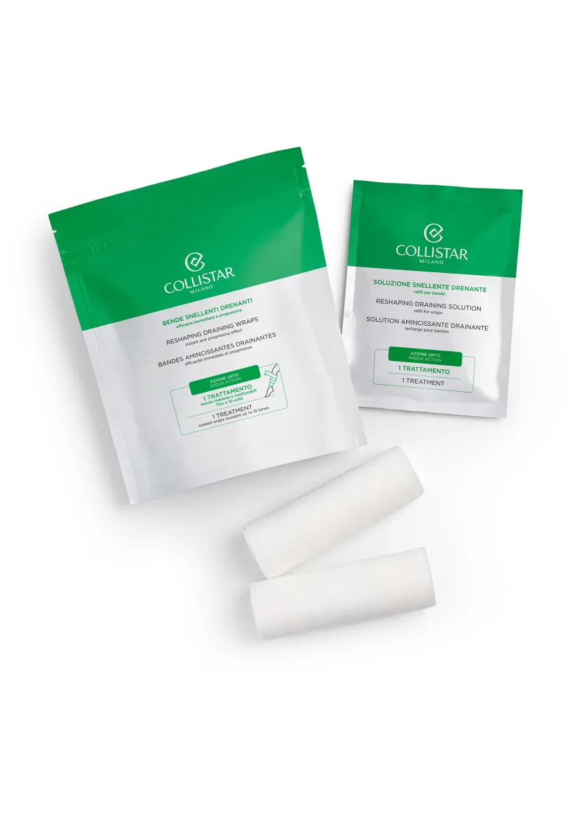 RESHAPING & DRAINING BODY WRAPS INSTANT AND PROGRESSIVE EFFECT - Feuchtigkeitspflege