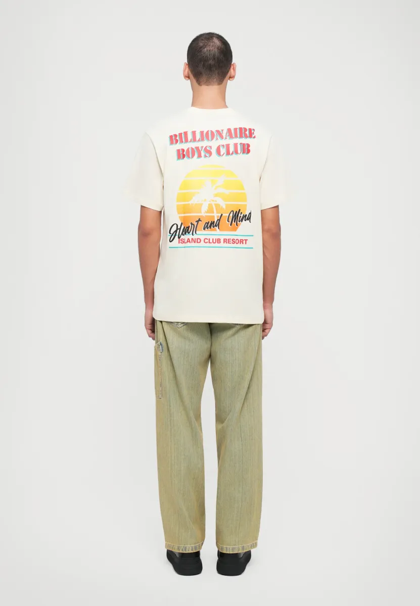 RESORT CLUB - T-Shirt print - ecru