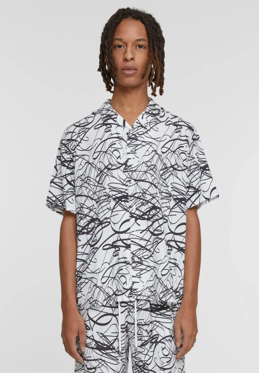 RESORT - Hemd - whitescribble