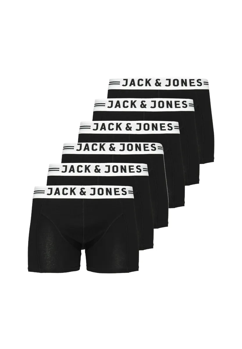 RETRO 6ER PACK SENSE - Boxer Briefs - schwarz weiß