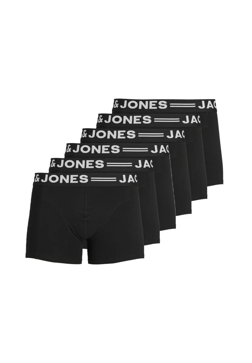 RETRO 6ER PACK SENSE - Boxer Briefs - schwarz
