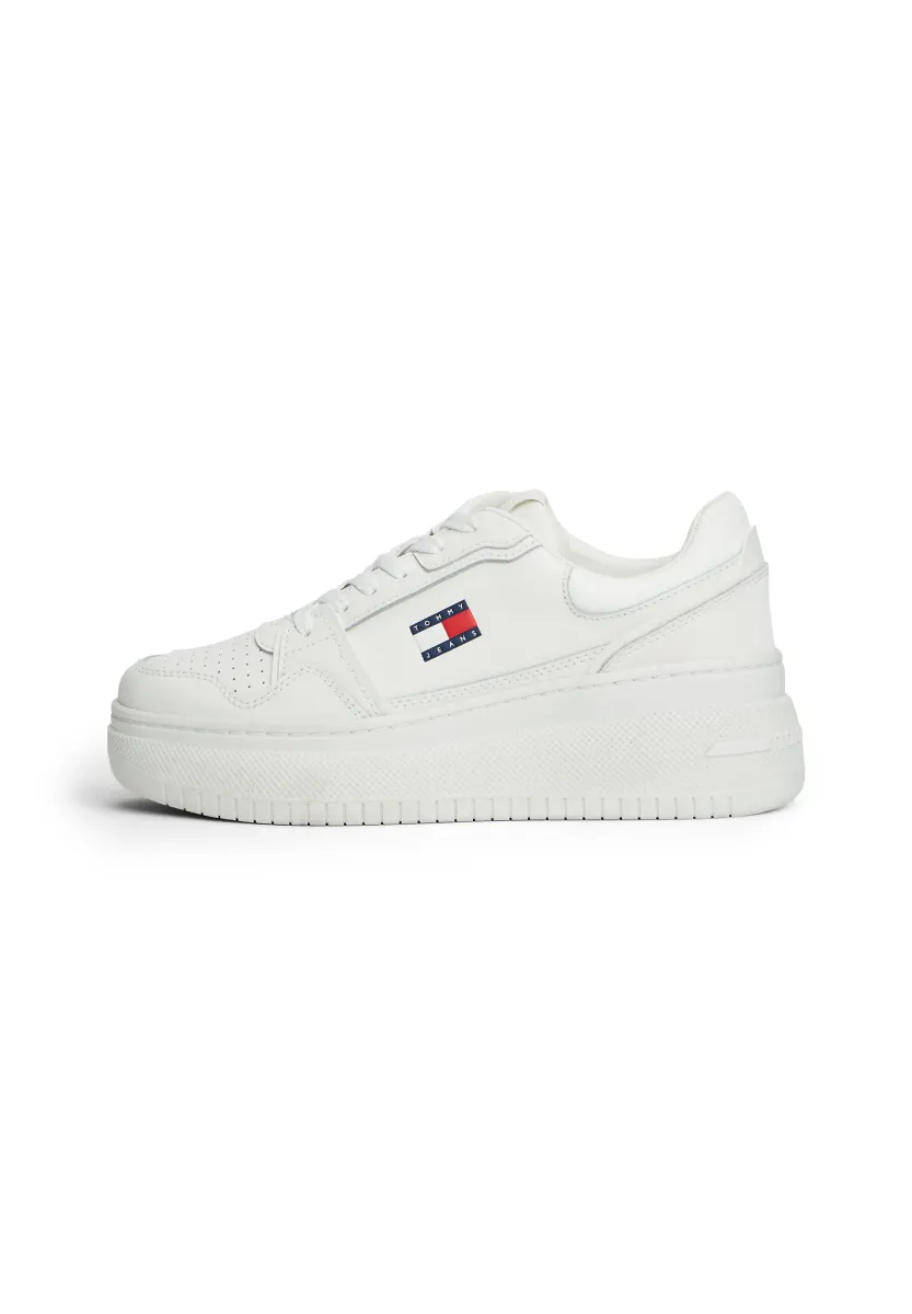 RETRO BASKET FLATFORM - Sneaker low - ecru