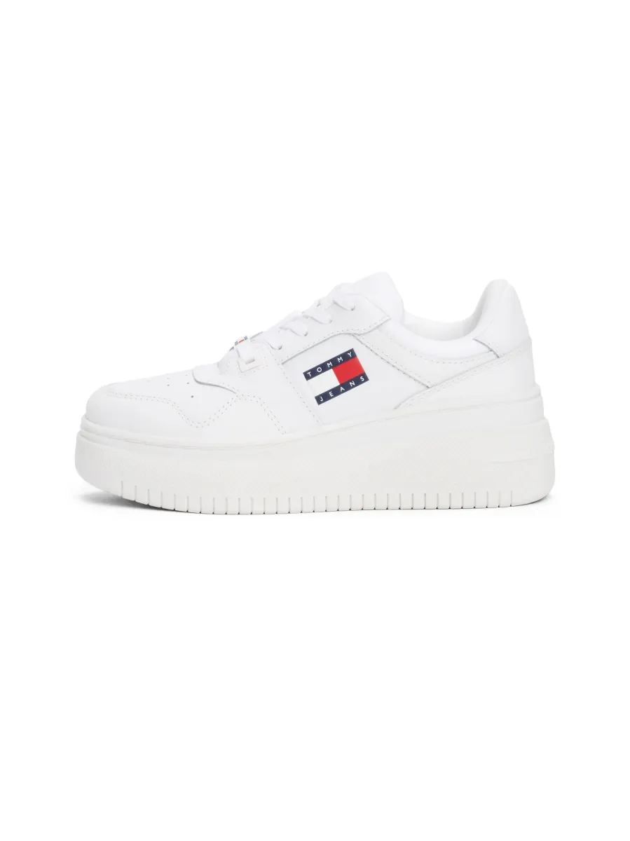 RETRO BASKET FLATFORM - Sneaker low - white