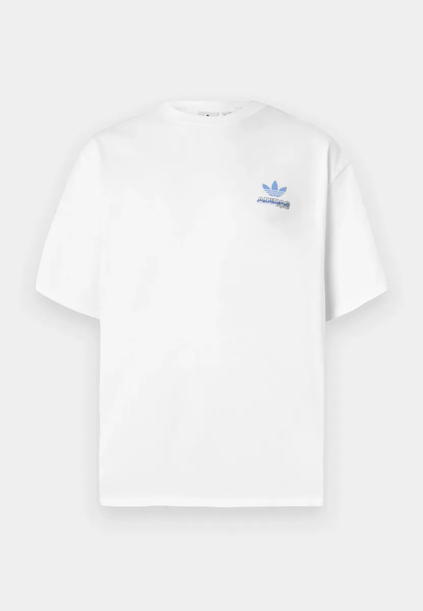 RETRO CAR TEE UNISEX - T-Shirt print - white