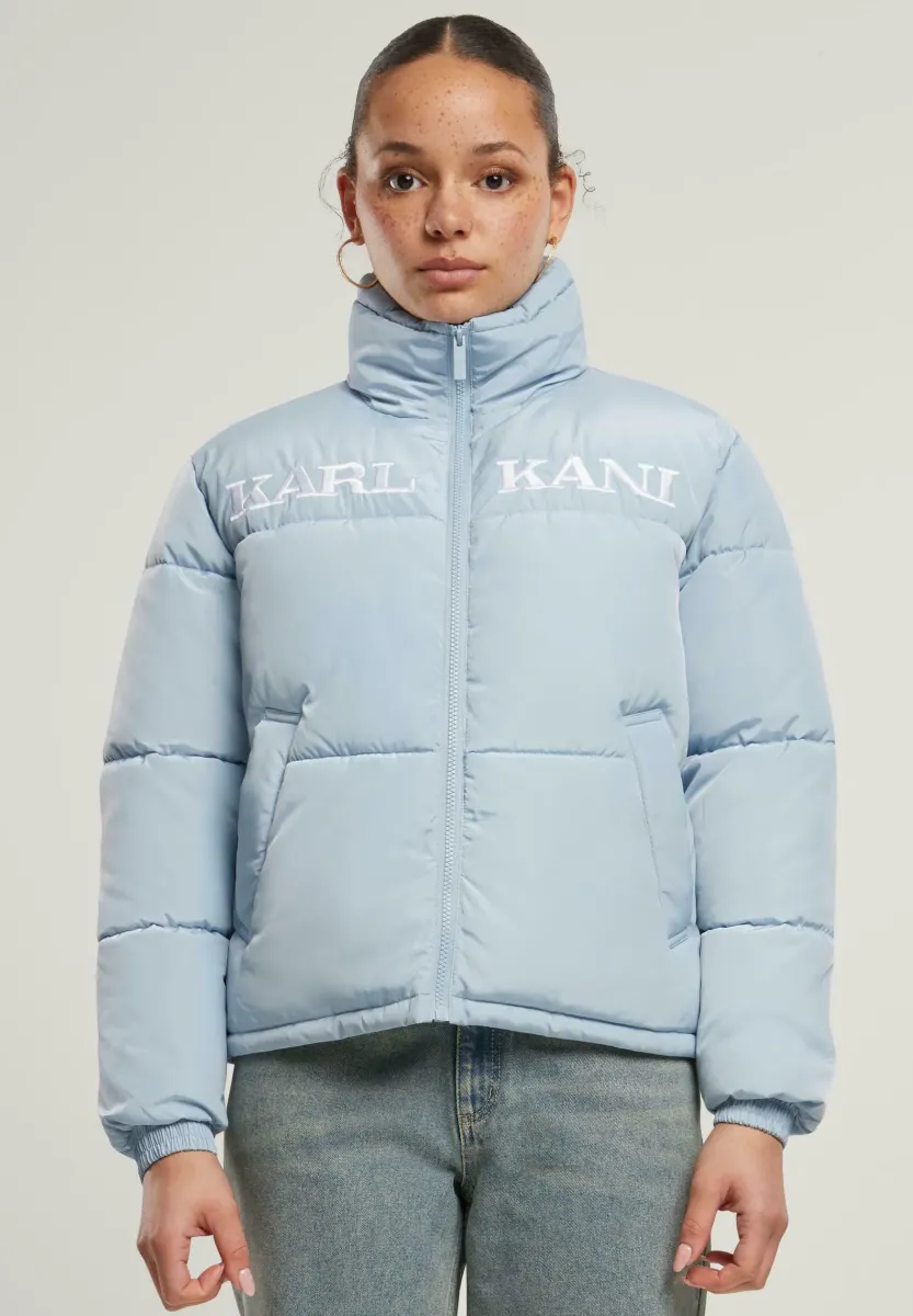 RETRO ESSENTIAL PUFFER - Winterjacke - light blue