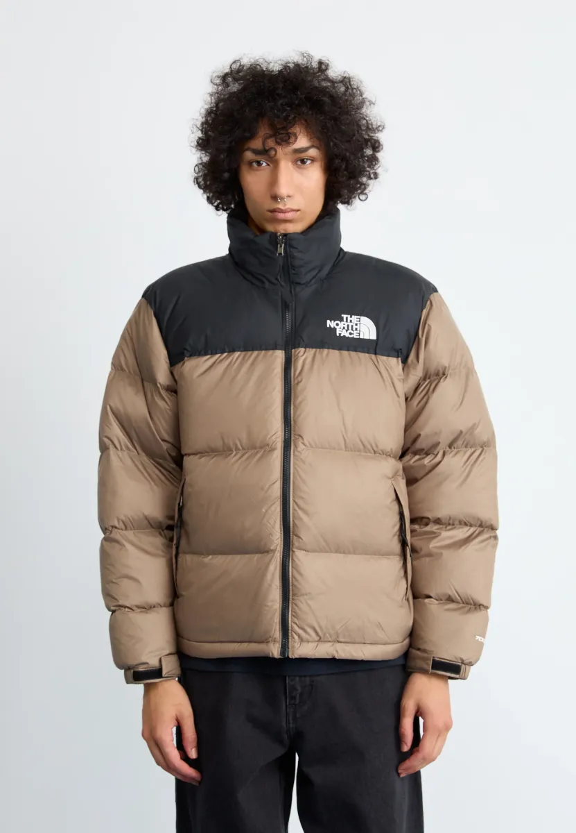 RETRO NUPTSE JACKET - Daunenjacke - mocha brown/black