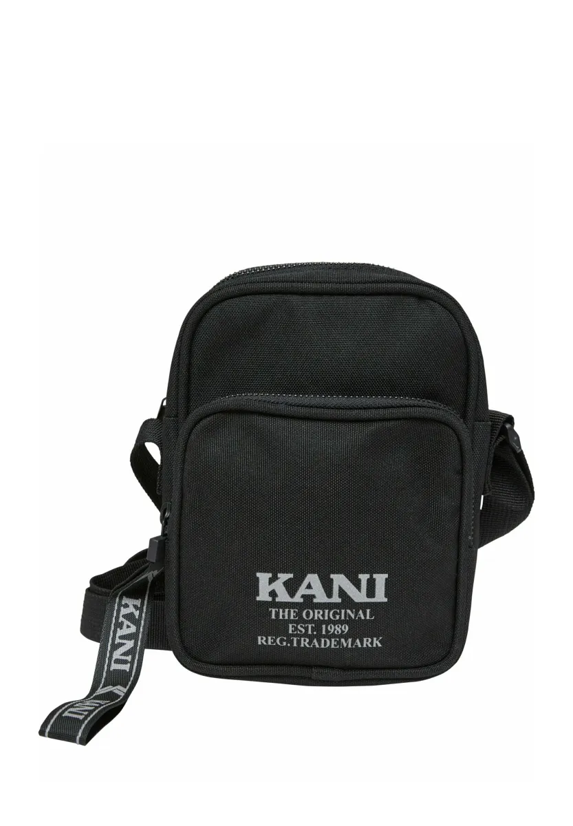 RETRO REFLECTIVE POUCH - Umhängetasche - black